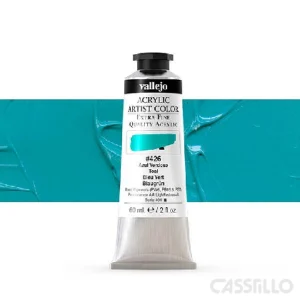 Casstillo Acrilico Vallejo Artist N 426 58 Ml Azul Verdoso