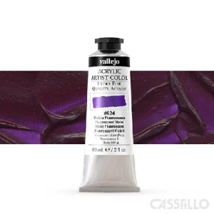 Casstillo Acrilico Vallejo Artist N 624 58 Ml Rosa Fluorescente