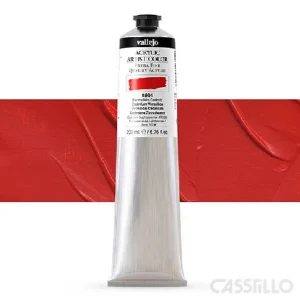 Casstillo Acrilico Vallejo Artist N 804 200 Ml Cadmio Bermellon