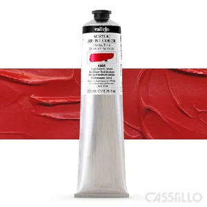 Casstillo Acrilico Vallejo Artist N 805 200 Ml Cadmio Rojo Medio