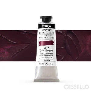 Casstillo Acrilico Vallejo Artist N 810 58 Ml Violeta De Quinacridona