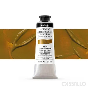 Casstillo Acrilico Vallejo Artist N 820 58 Ml Amarillo De Niquel Azo