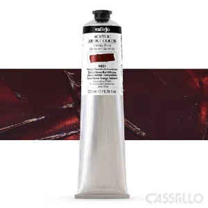 Casstillo Acrilico Vallejo Artist N 824 200 Ml Naranja Tostado Quinacridona