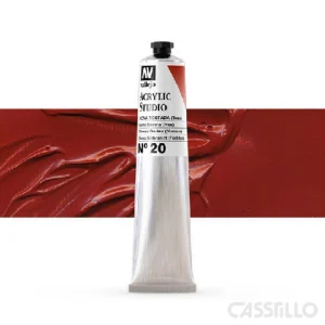 Casstillo Acrilico Vallejo Studio 58 Ml N 20 Siena Tostada Tono