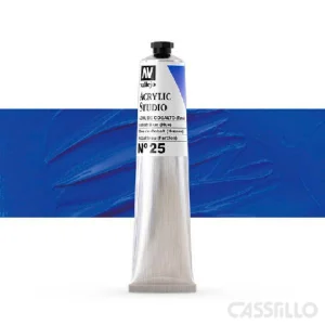 Casstillo Acrilico Vallejo Studio 58 Ml N 25 Azul Cobalto Tono