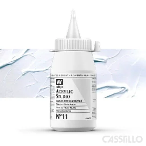 Casstillo Acrilico Vallejo Studio Color N 11 500 Ml Blanco Titanio