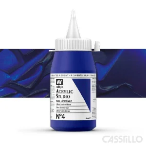 Casstillo Acrilico Vallejo Studio Color N 4 500 Ml Azul Ultramar
