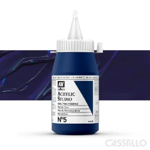Casstillo Acrilico Vallejo Studio Color N 5 500 Ml Azul Ftalocianina