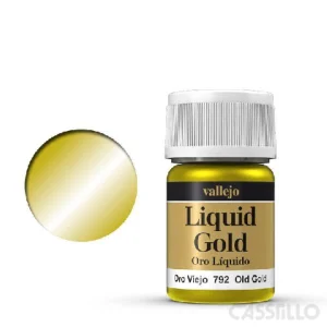 Casstillo Vallejo Liquid Gold 35 Ml Metalizado Oro Viejo 1