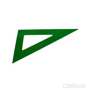 casstillo cartabon tecnico color verde de 16 cm faber castell - Cartabón Técnico Faber Castell Verde de 50 Cm