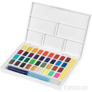 casstillo estuche 36 acuarelas faber castell creative studio - Set Con 48 Lápices de Colores Faber Castell