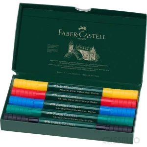 casstillo estuche 5 marcador acuarelables a durer - Set 10 Rotuladores Faber Castell Neon Dos Puntas.