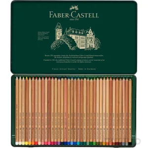 casstillo estuche metalico 36 lapiz pitt pastel de faber castell - Set Metálico 60 Lápiz Pitt Pastel de Faber Castell