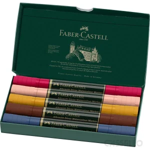 casstillo faber castell estuche 5 marcadores acuarelables a durer retrato - Set 8 Marcadores Faber Castell Textliner 1546