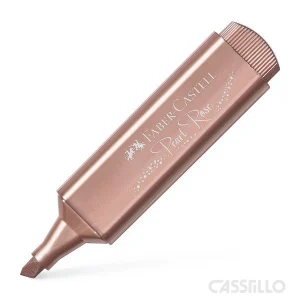 casstillo faber castell marcador textliner metalico oro rosa - Set Faber Castell Con 33 Rotuladores Connector Caja Metálica