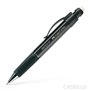 casstillo faber castell portaminas grip plus 07mm color negro metalico - Faber Castell Estuche 12 Minas 9063 HB 0,3 cm