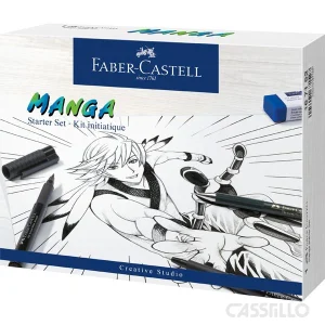 casstillo faber castell set iniciacion manga - Set Completo 60 Rotuladores Faber Castell Pitt Punta Pincel