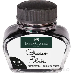 casstillo faber castell tintero de 30 ml negro - Vaso Plegable Para Agua Faber Castell