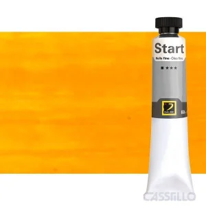 casstillo oleo artist start 60ml 105 amarillo de napoles - Regla Metálica Aluminio Antideslizante Artist 40 cm X 4,2 cm