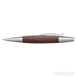 casstillo portaminas faber castell e motion madera marron oscuro 14mm - Faber Castell Estuche 12 Minas 9063 HB 0,3 cm