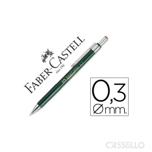 casstillo portaminas faber de 0 3 mm xf tk fine - Portaminas Faber Castell Tk con Mina 4B