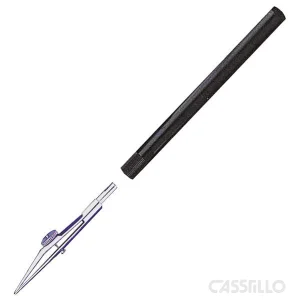 casstillo tiralineas clasico 4mm adaptable compas - Regla Metálica Aluminio Antideslizante Artist 40 cm X 4,2 cm