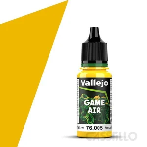 casstillo vallejo game air 18 ml amarillo lunar - Acrílico Vallejo Metal Color 707 Cromo 32 ml