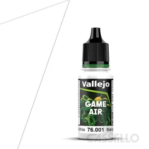 casstillo vallejo game air 18 ml blanco calavera - Acrílico Vallejo Metal Color 707 Cromo 32 ml