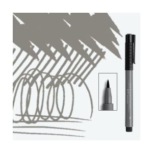 Rotulador Faber Castell Pitt 273 Punta Pincel Gris Calido 4