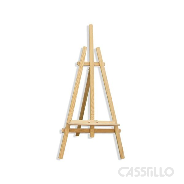 Casstillo-Caballete-De-Pintor-De-Tres-Pies-Madera-De-Pino-150-Cm Caballete De Pintor De Tres Pies Artist Madera De Pino 150 Cm - Imagen 1