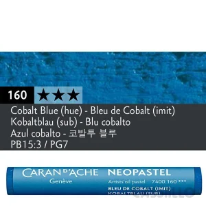 Casstillo Caran D Ache Neopastel Azul De Cobalto