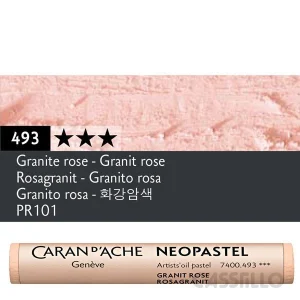 Casstillo Caran D Ache Neopastel Granito Rosa