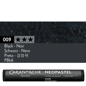 Casstillo Caran D Ache Neopastel Negro