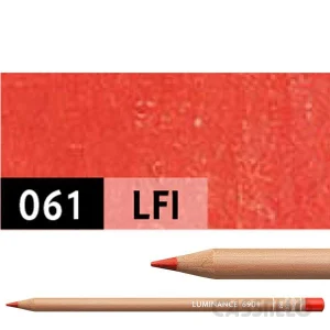 Casstillo Lapiz Caran D Ache Luminance 6901 Color Rojo Permanente