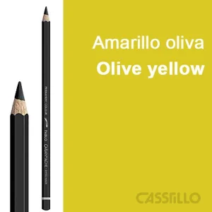 Casstillo Lapiz Caran D Ache Pablo Permanente Color Amarillo Oliva