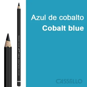 Casstillo Lapiz Caran D Ache Pablo Permanente Color Azul De Cobalto