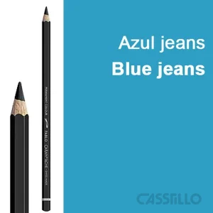 Casstillo Lapiz Caran D Ache Pablo Permanente Color Azul Jeans