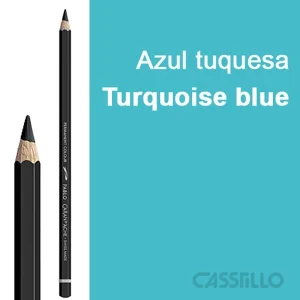 Casstillo Lapiz Caran D Ache Pablo Permanente Color Azul Turquesa