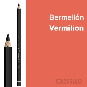 Casstillo Lapiz Caran D Ache Pablo Permanente Color Bermellon