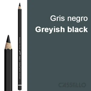 Casstillo Lapiz Caran D Ache Pablo Permanente Color Gris Negro