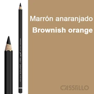 Casstillo Lapiz Caran D Ache Pablo Permanente Color Marron Anaranjado