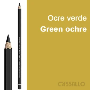 Casstillo Lapiz Caran D Ache Pablo Permanente Color Ocre Verde