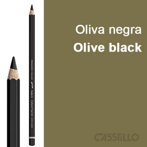 Casstillo Lapiz Caran D Ache Pablo Permanente Color Oliva Negro