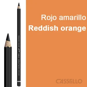 Casstillo Lapiz Caran D Ache Pablo Permanente Color Rojo Amarillo