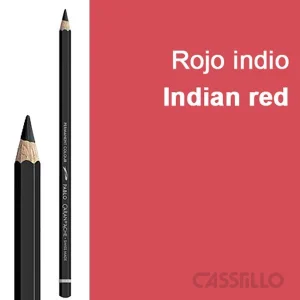 Casstillo Lapiz Caran D Ache Pablo Permanente Color Rojo Indio