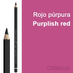Casstillo Lapiz Caran D Ache Pablo Permanente Color Rojo Purpura