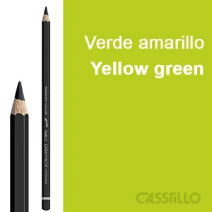 Casstillo Lapiz Caran D Ache Pablo Permanente Color Verde Amarillo