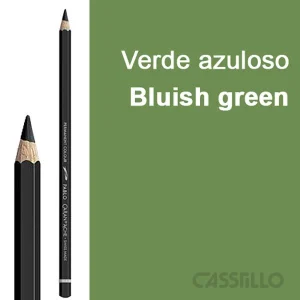 Casstillo Lapiz Caran D Ache Pablo Permanente Color Verde Azuloso