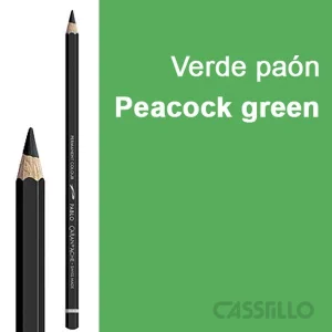 Casstillo Lapiz Caran D Ache Pablo Permanente Color Verde Paon