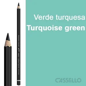 Casstillo Lapiz Caran D Ache Pablo Permanente Color Verde Turquesa